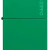 Logo Zippo Classic verde erba opaco Logo Zippo Classic verde erba opaco