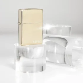 Logo Zippo classico color champagne