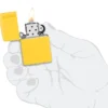 Logo Zippo classico con girasole Logo Zippo classico con girasole