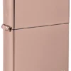 Logo Zippo classico in oro rosa lucido Logo Zippo classico in oro rosa lucido