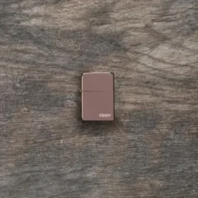 Logo Zippo classico in oro rosa lucido
