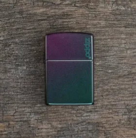 Logo Zippo classico iridescente