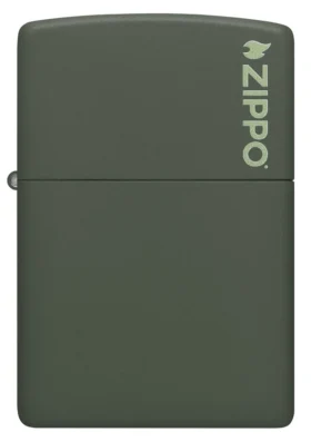 Logo Zippo classico verde opaco