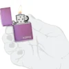 Logo Zippo classico viola lucido Logo Zippo classico viola lucido