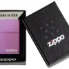 Logo Zippo classico viola lucido Logo Zippo classico viola lucido
