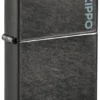 Logo Zippo grigio Classic Logo Zippo grigio Classic