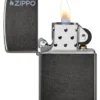 Logo Zippo grigio Classic Logo Zippo grigio Classic