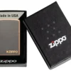 Logo Zippo in bronzo rustico