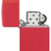 Logo Zippo rosso opaco Classic