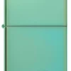 Logo Zippo verde Classic lucidato a specchio Logo Zippo verde Classic lucidato a specchio