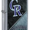 MLB® Colorado Rockies™ Design a blocchi di colore MLB® Colorado Rockies™ Design a blocchi di colore