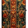 Motivo a tapestry con foglie di cannabis Motivo a tapestry con foglie di cannabis