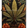 Motivo a tapestry con foglie di cannabis Motivo a tapestry con foglie di cannabis