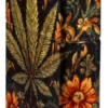 Motivo a tapestry con foglie di cannabis Motivo a tapestry con foglie di cannabis