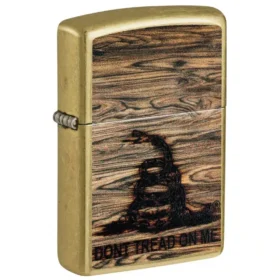 Motivo “Dont Tread On Me®” inciso a fuoco