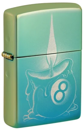 Motivo “Eight Ball” in stile tatuaggio