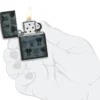 Motori Harley-Davidson® al nero fluorescente Motori Harley-Davidson® al nero fluorescente