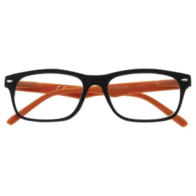Occhiali da lettura con blocchi di colore – Arancione