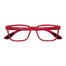 Occhiali da lettura Soft Touch Colorblock – Rossi