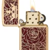 Queen of Bud: design appassionato con rosa e corona