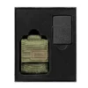 Set regalo composto da custodia tattica e accendino antivento Black Crackle® Set regalo composto da custodia tattica e accendino antivento Black Crackle®