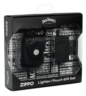 Set regalo con accendino e custodia Jack Daniel’s®