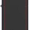 Slim® Nero opaco con bordo rosso Slim® Nero opaco con bordo rosso