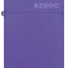 Slim® viola opaco con logo zippo
