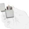 Armor® in Sterling Silver spazzolato