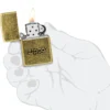 Timbro Zippo Antique