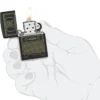 Zippo con design TV Vintage