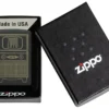 Zippo con design TV Vintage